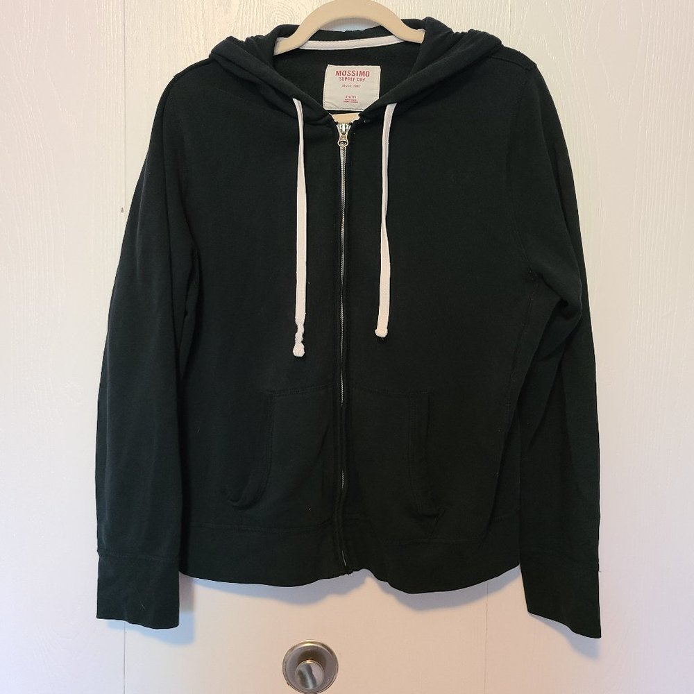 Mossimo terry cloth zip hoodie